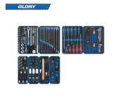Набор инструментов GLORY для тележки, 8 ложементов, 152 предмета KING TONY 9G35-152MRVD