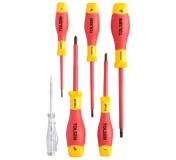 Набор отверток диэлектрических, 6 предметов TOLSEN TTV33506