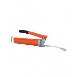 Шприц рычажный для консистентой смазки, 413атм, 500см3, 1/8" BSPT, трубка с 4-х лепестковой насадкой