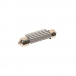 Автолампа C5W (SV8,5) 6 SMD 2835 WHITE 6000K 39мм 90лм  24V MEGAPOWER /10 /100 M-70253W-24