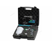 Краскопульт HVLP с верхним бачком, сопло 1,8 мм, пластиковый кейс NORDBERG NP7519