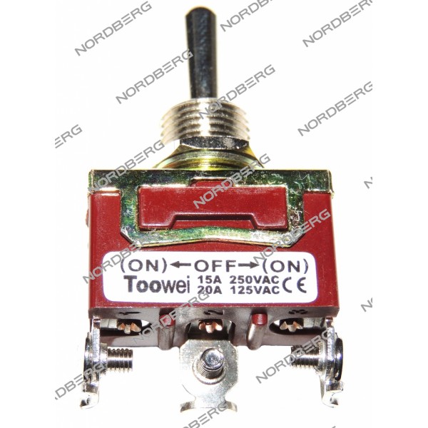 Тумблер управления зажимами электрический NORDBERG 606 для 46TRKE 46TRKE#606