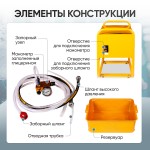 Опрессовщик электрический 1,8 КВт, 18 л/мин., 80 Бар Car-Tool CT-G1880
