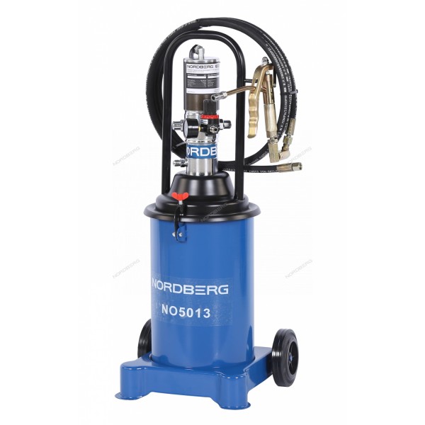 Установка пневматическая для раздачи густой смазки с баком, 12 л NORDBERG NO5013