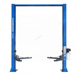 Подъемник двухстоечный 4 т, верхняя синхронизация, H=3,6 м, 220 В, синий NORDBERG N4120H-4B_3+2_220