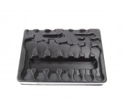Ложемент для набора укороченных комбинированных ключей 9-1282MR, PVC KING TONY 84760520B