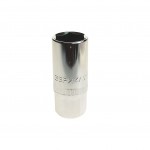 Головка свечная 21мм 1/2" L=65мм ЭВРИКА   1/80 ER-92704