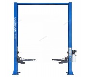 Подъемник двухстоечный 4 т, верхняя синхронизация, H=4 м, 220 В, синий NORDBERG N4120H1-4B_3+2_220