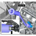 Съемник форсунок JAGUAR/ LAND ROVER Car-Tool CT-A1713