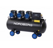 Компрессор безмасляный 380 В, ресивер 160 л, 750 л/мин NORDBERG NCEO160/750