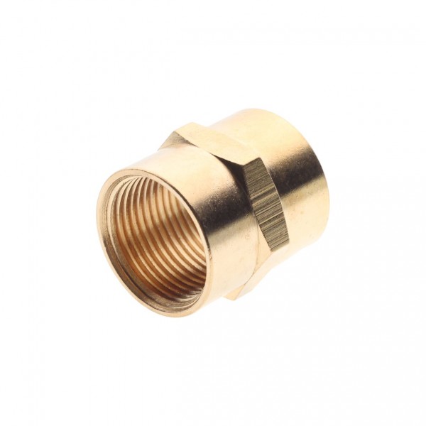 Соединитель резьбовой : внутр. резьба 3/4"x3/4" ЭВРИКА /1/10 ER-FF12/12