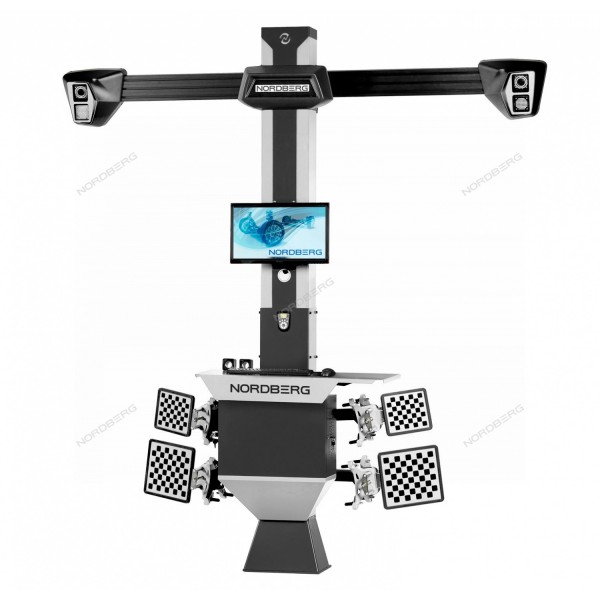 Стенд сход-развал 3D для ям и подъемников, серый NORDBERG C802 (7015)