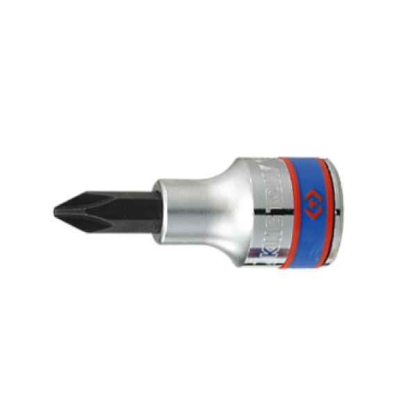 Насадка (бита) торцевая   Phillips 1/2” L=60мм PH4 KING TONY 402104