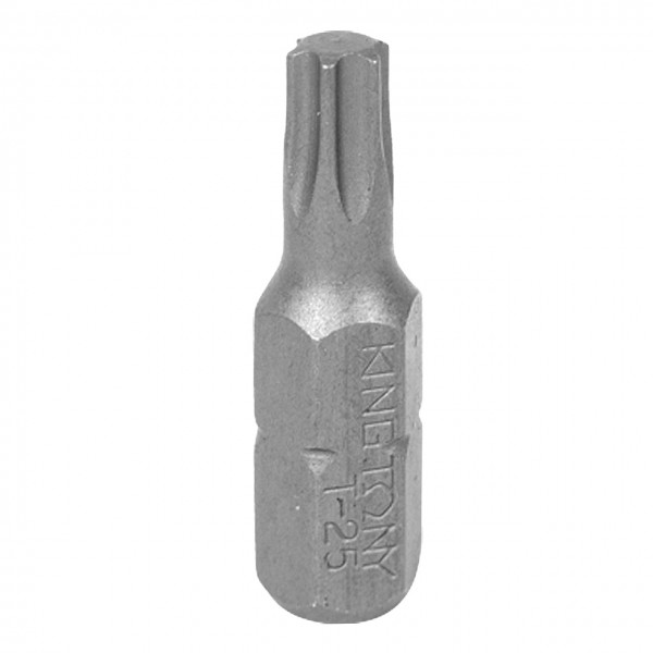 Вставка (бита) торцевая 1/4, Torx, T25, 25 мм KING TONY 102525T