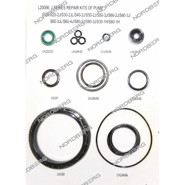 Ремкомплект пневмонасоса PK для домкрата N502 NORDBERG 000003770