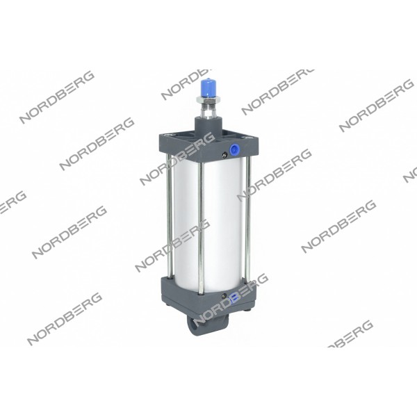 Пневмоцилиндр (M27X2) в сборе с площадкой CA125 SC125*200 + CA125