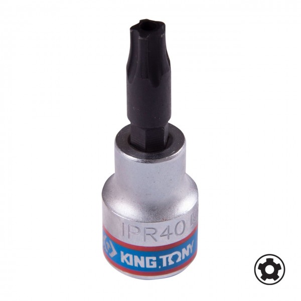 Насадка (бита) торцевая 3/8, Torx plus, IPR40, L = 50 мм KING TONY 302D40