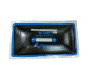 CLIPPER ПЛАСТЫРЬ К740 радиальный кордовый с синим адгезивным слоем 100*190мм (3 слоя корда)