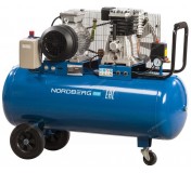 Компрессор поршневой с ременным приводом, объем 100 л NORDBERG ECO NCE100/520
