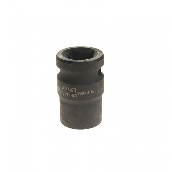 Головка торцевая 15мм 1/2" 6-гранная ударная L=40мм ЭВРИКА  1/144 ER-95708