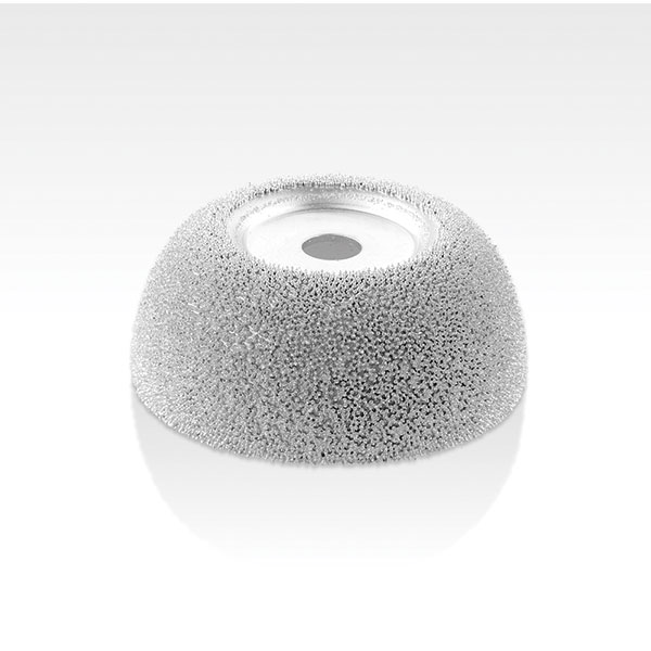 RH109 Абразивная полусфера 63,1/26,9мм, 9,5мм зерно 230 RH.109.