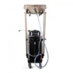 Установка для откачки или слива масла с предкамерой и подкатной ванной, бак 80 л WDK-89480