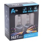 Автолампа H27W/1 (PG13) STANDART (бокс, 2 шт) 12V MEGAPOWER /1/10 M-37033010