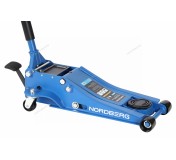 Домкрат подкатной 4 т, низкий подхват, педаль NORDBER Домкрат подкатной 3т с механическим стопором NORDBERG N3203LG N32039