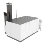 Окрасочно-сушильная камера на металлическом основании WDK-310