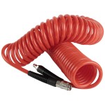 Шланг пневматический спиральный Harrison с БРС, 10 м, 10х14 мм HRS-221010