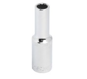 SD121224 Головка торцевая глубокая 12-гранная ROSSVIK 1/2", 24мм