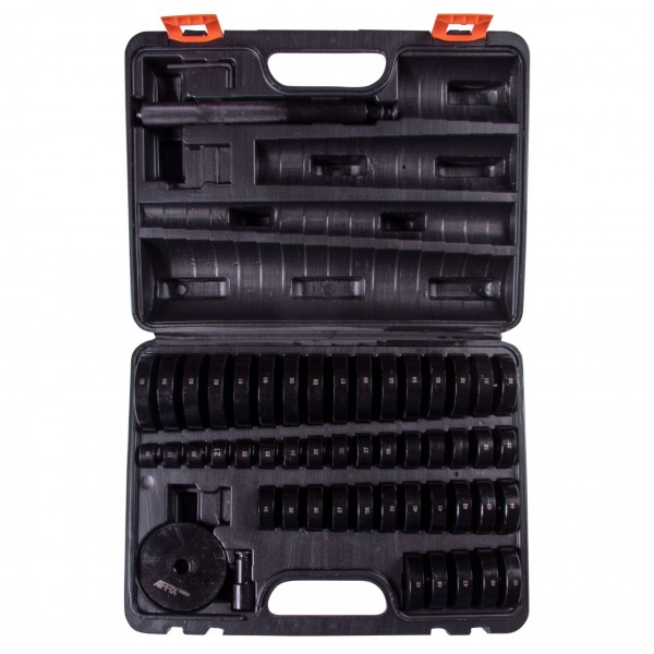 Набор оправок для монтажа и демонтажа подшипников, 18-74 мм, кейс, 51 предмет AFFIX AF10020049C