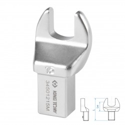 Насадка рожковая серии FIT, 15 мм, 14х18 мм KING TONY 34501215M