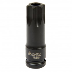 Насадка (бита) торцевая 1/2, TORX TR, T100H, L=78 мм, для шкива распредвала МАСТАК 103-21301
