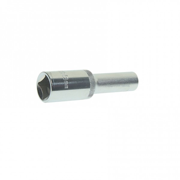 Головка торцевая  8мм 1/2" 12-гранная глубокая L=80мм ЭВРИКА  /1/20 ER-91501-12