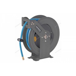 Шланг воздушный c двойным армированием на стальной катушке, гибридный ПВХ диам. 12,5х19мм, 15 м NORDBERG HR1215HPVC