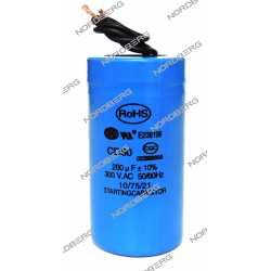 Конденсатор 200mF (пусковой) NORDBERG PJ-HSDR-0100001