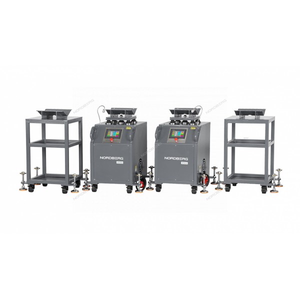 Вибростенд для диагностики подвески с поворотной площадкой и дисплеем NORDBERG NTE53