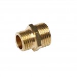 Соединитель резьбовой :наруж. резьба 3/8"x1/4" ЭВРИКА /1/10 ER-MM06/04