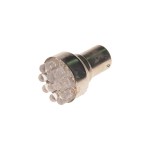 Автолампа P21W (BA15s) 12 LED WHITE 6000K 84лм   12V MEGAPOWER /10 /100 M-56262W