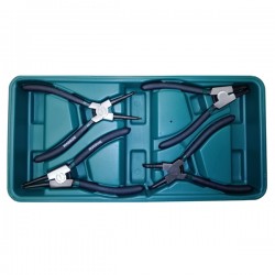 LST005 Набор инструмента ROSSVIK (щипцы для стопорных колец), ложемент, 4 предмета