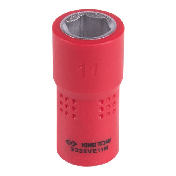 Головка торцевая диэлектрическая шестигранная 1/4, 11 мм KING TONY 2335VE11M