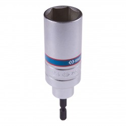 Головка для шуруповерта шестигранная 1/4, 24 мм, L = 110 мм KING TONY 76C1124M