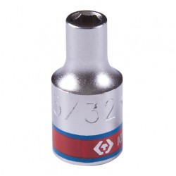 Головка торцевая стандартная шестигранная 1/4, 5/32, дюймовая KING TONY 233505S