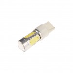 Автолампа W21/5W (W3*16q) 5 SMD MEGA WHITE 400лм 6000K12V MEGAPOWER /10/100 OLD M-20392DW