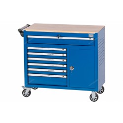 Тележка инструментальная, 7 выдвижных ящиков NORDBERG T8