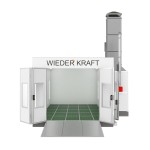 Окрасочно-сушильная камера на металлическом основании WDK-310