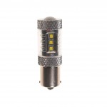 Автолампа P21W (BA15s) 16 SMD WATTS CREE WHITE 6000K 1280лм 12V MEGAPOWER /10 /100 OLD M-56274W