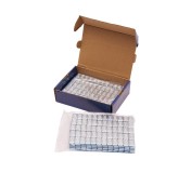 Груза клеевые "Fe" 60гр (50шт/кор.) тонкие, 12*5гр, синяя коробка