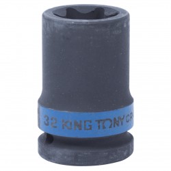 Головка торцевая ударная TORX Е-стандарт 3/4, E32, L = 56 мм KING TONY 657532M